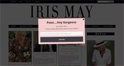 Desktop Screenshot of irismaystyle.com